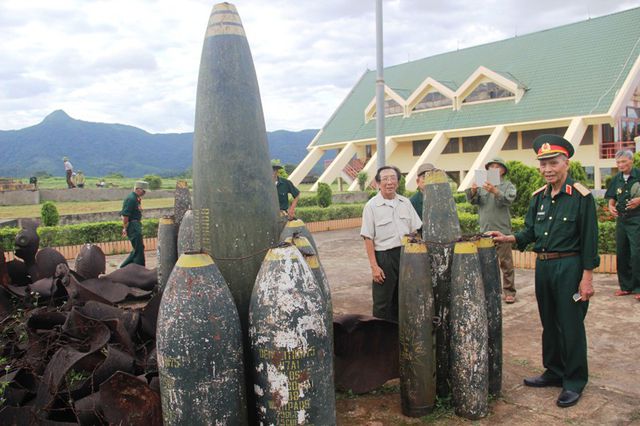 The Bombs were used by the US airforce in battle